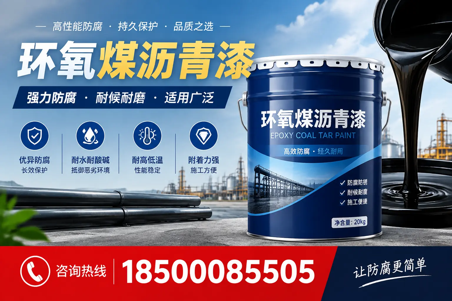 环氧煤沥青漆在不同气候条件下的表现分析，昭通适用性